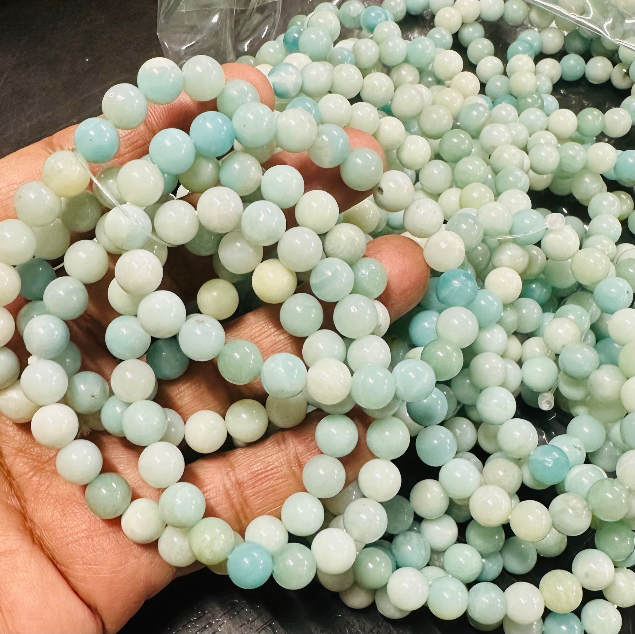 Amazonite Bead Bracelet - 8mm Amazonite Bead Bracelet - 8mm